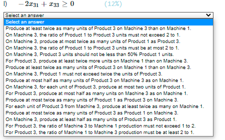 Chris & Co. manufactures three products using