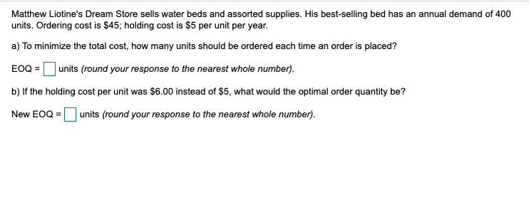 Matthew Liotine's Dream Store sells water beds