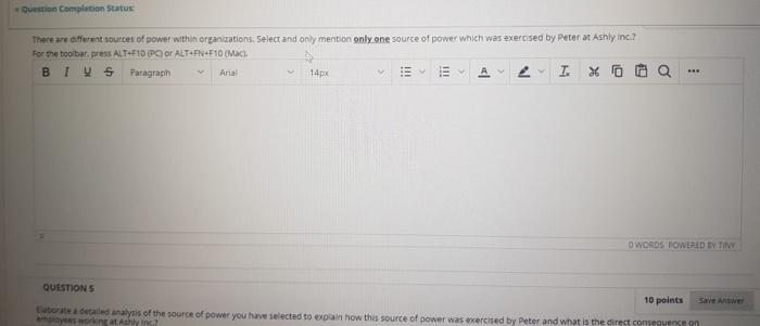 QUESTION 1 0 points See Peterscase begins in