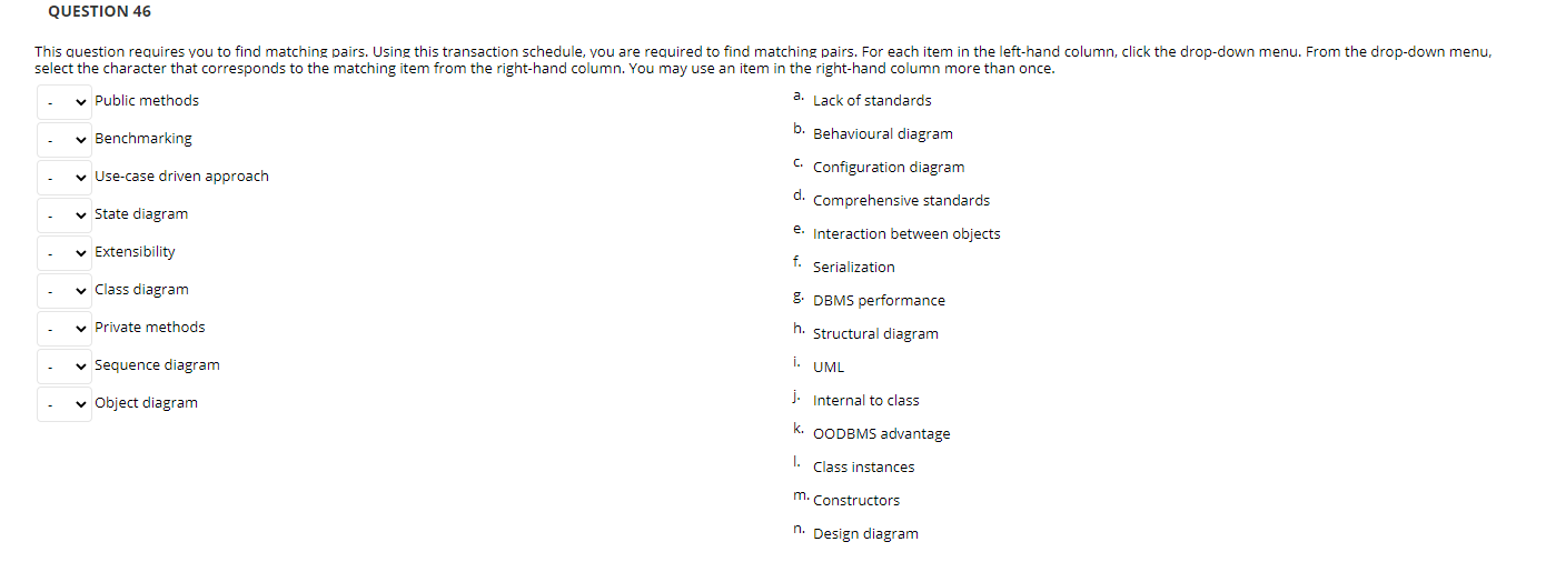 QUESTION 46 This question requires you to find