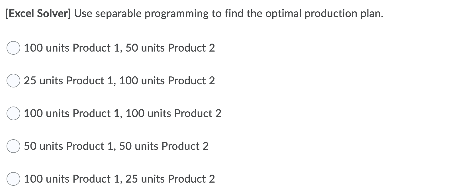 (2 Problems) A firm offers two different prices