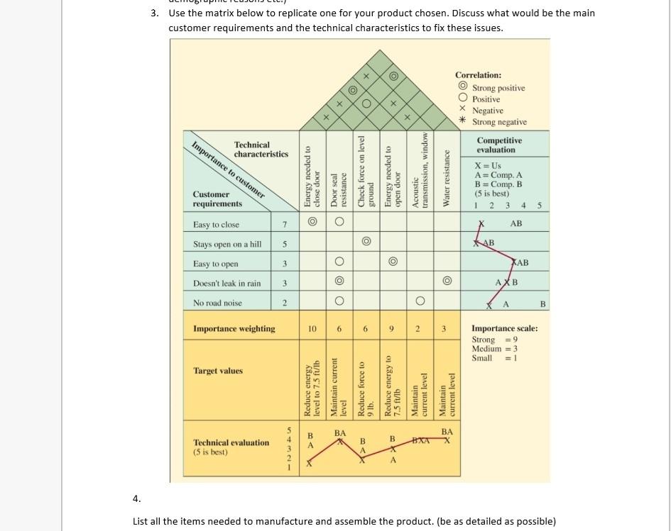 for mobile cover 3. Use the matrix below to