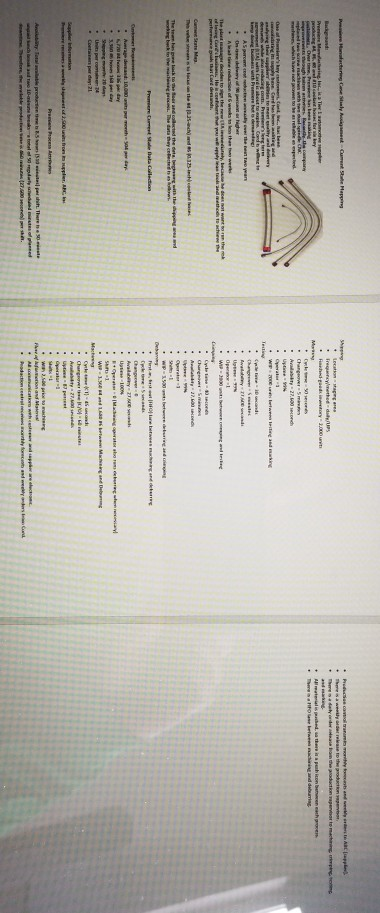 Premiere Manufacturing Case Study Assignment -