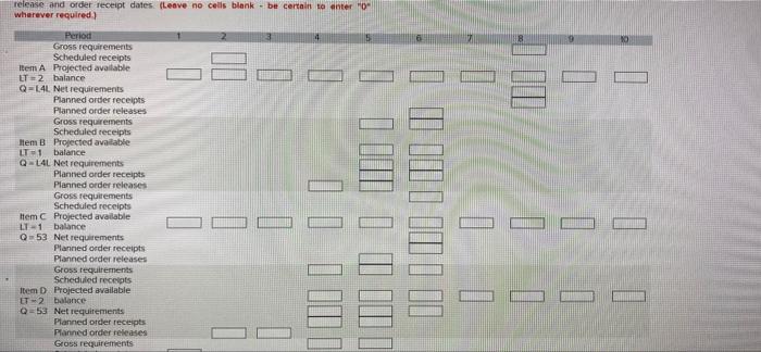 INFO & QUESTION IN PHOTOS: Develop an MRP