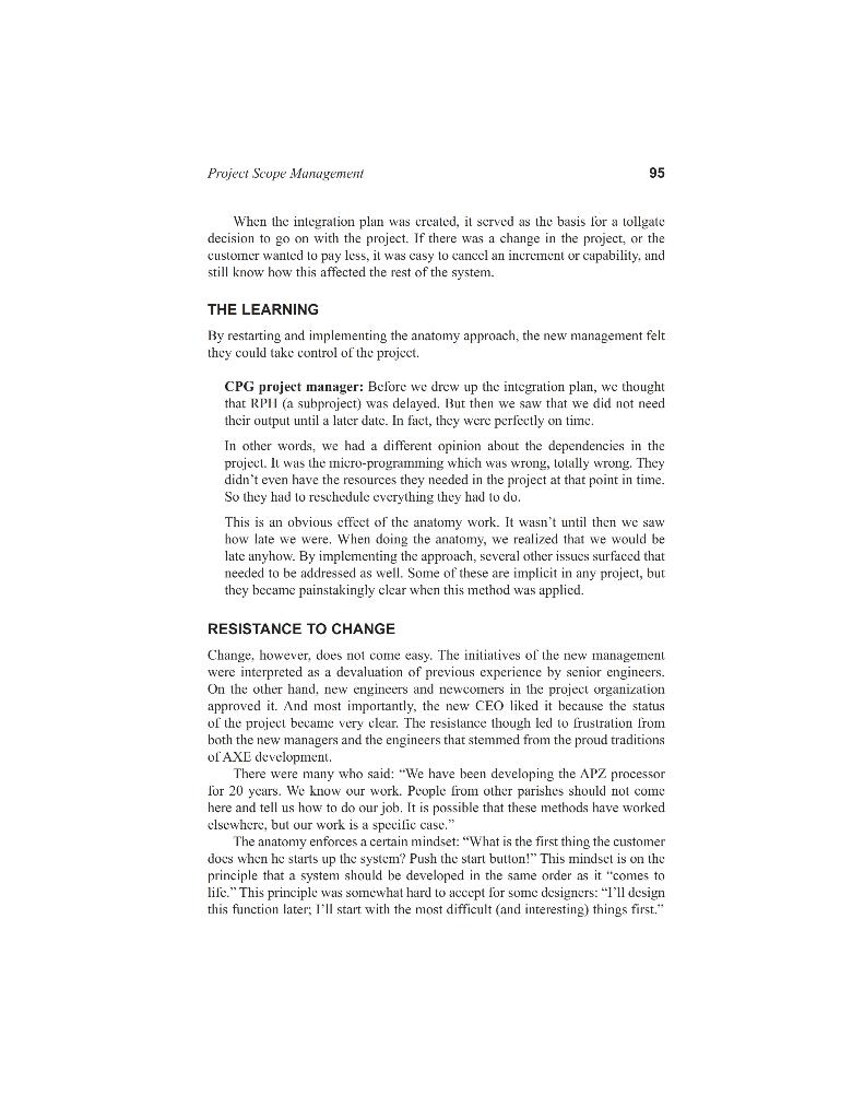 Case studies in project, program, and