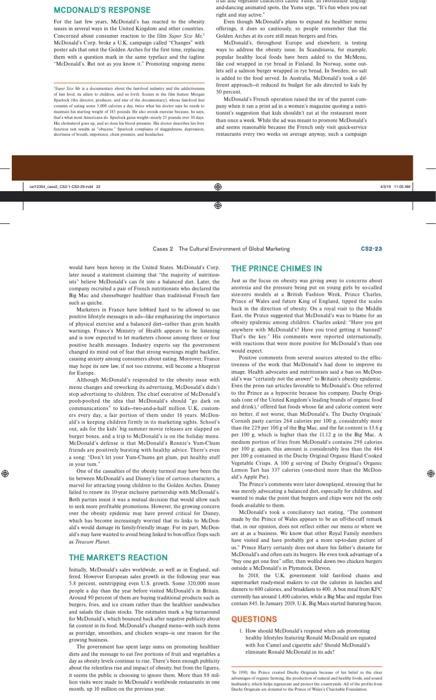 answer case srudy questions