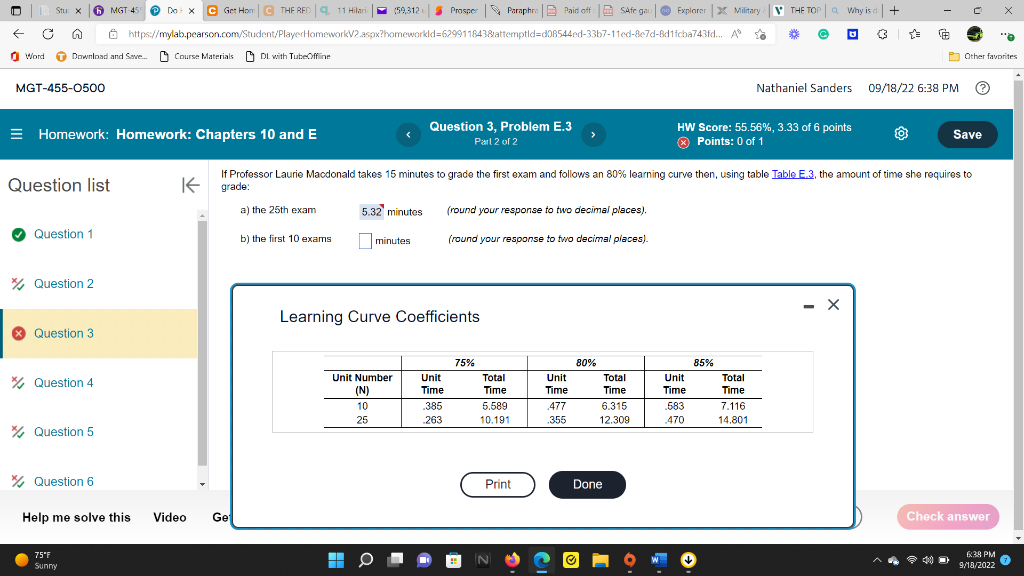 I need help with B f Professor Laurie Macdonald