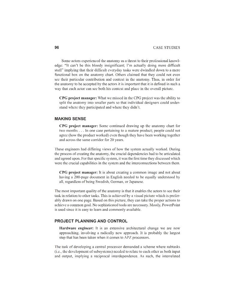 Case studies in project, program, and