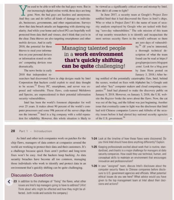 1-23 - 1-26 Y Fou used to be able to tell who the