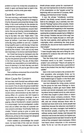 1. Why didn't this incentive system work? 2. How