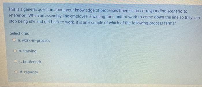 This is a general question about your knowledge