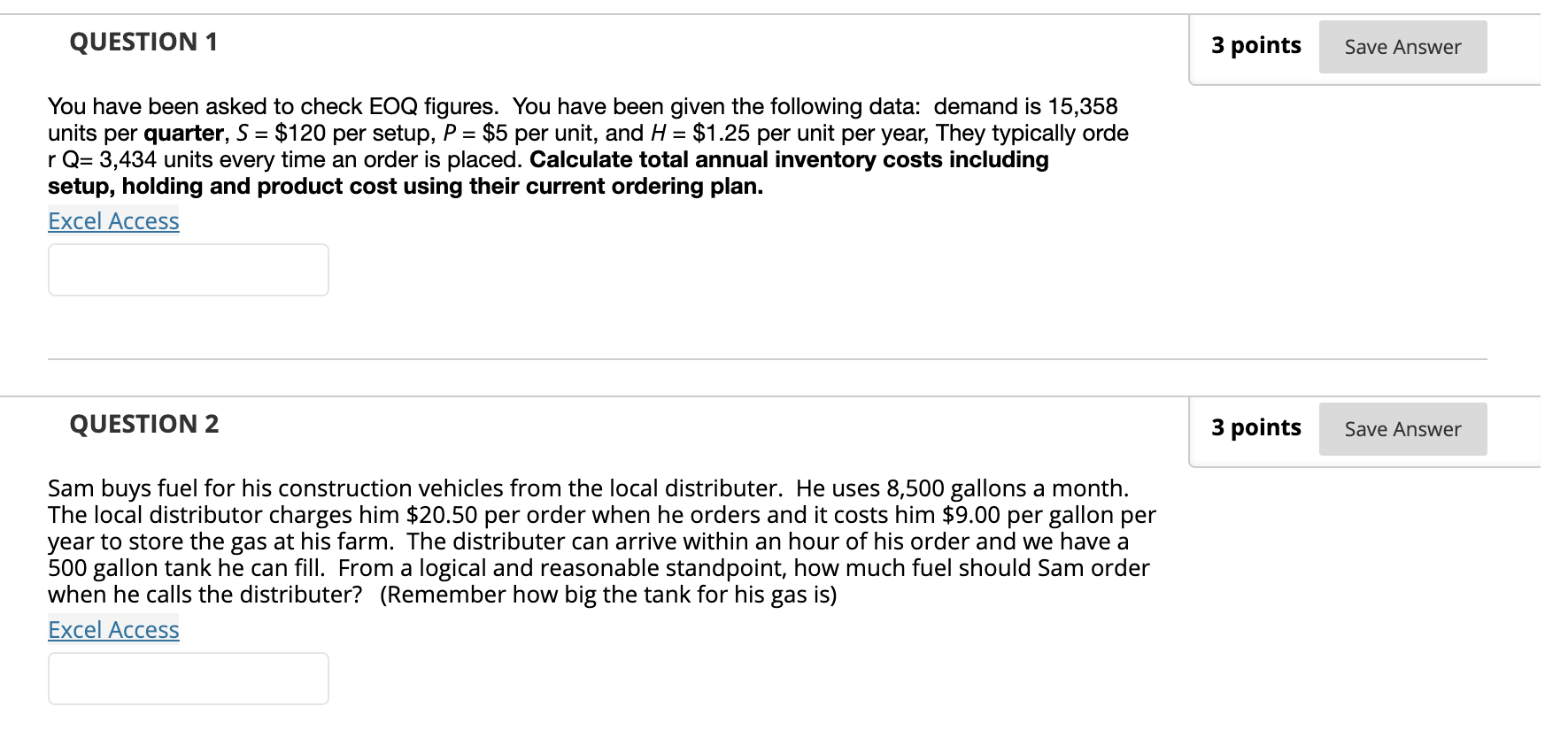 QUESTION 1 3 points Save Answer You have been