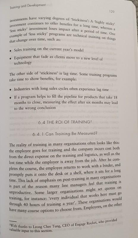 A vendor is recommending a program to make