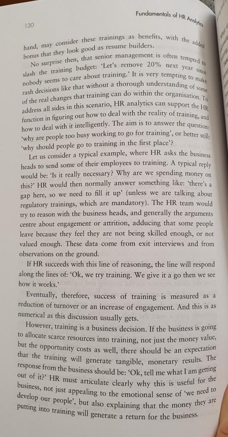 A vendor is recommending a program to make