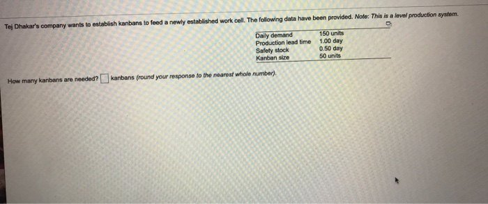 Tej Dhakar's company wants to establish kanbans