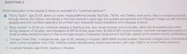 Need correct answer along with WHY OTHER OPTIONS