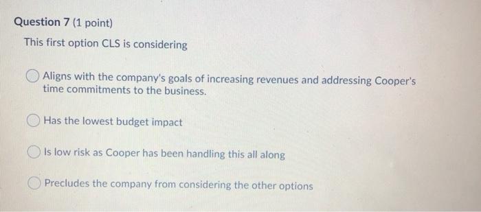 CLS digging in for the long haul case study
