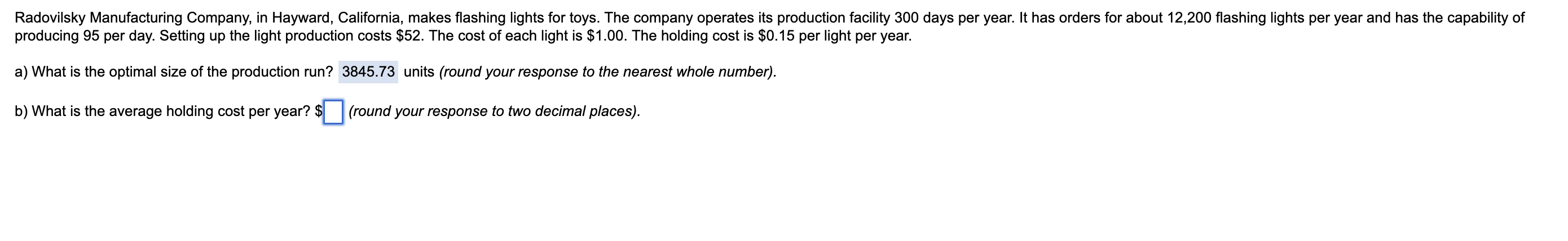 Radovilsky Manufacturing Company, in Hayward,