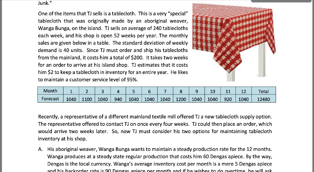 What is TJs purchasing plan? What should TJ do to