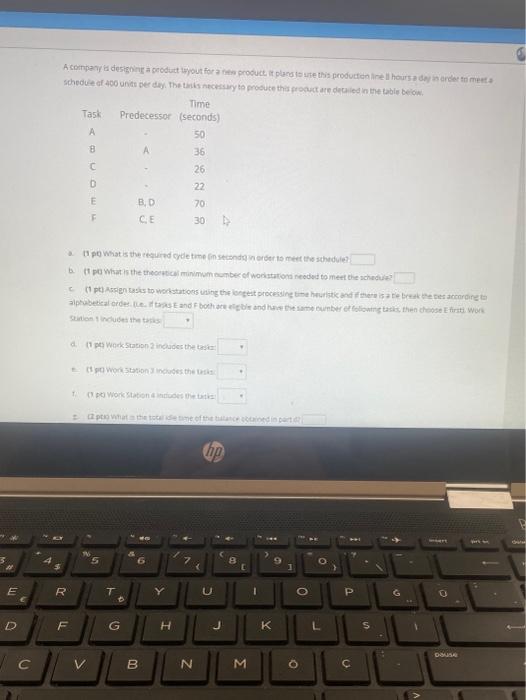 A company is designing a product out for at