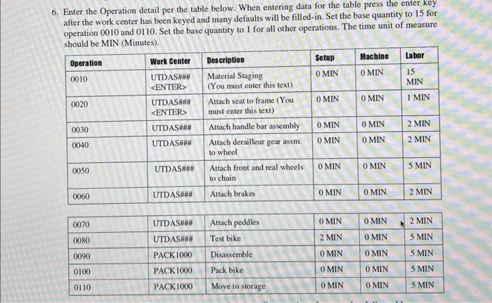 For an order of 100 bicycles, what would be the