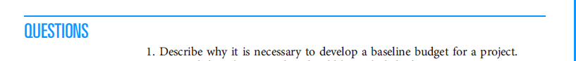 QUESTIONS 1. Describe why it is necessary to