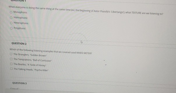 When everyone is doing the same thing at the same