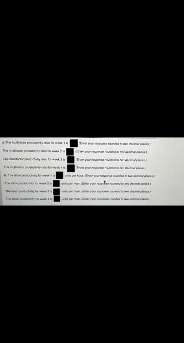 can someone help me fill in the black squares for