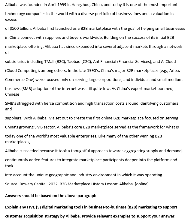 Alibaba was founded in April 1999 in Hangzhou,