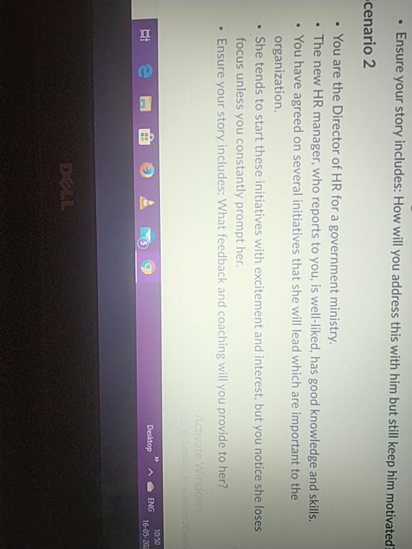 G-4155-0-PX + me 1. Choose ONE of the scenarios