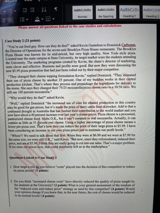 Review 3 2 AaBbCcDdEe AaBbCcDdEe AaBbCcDc