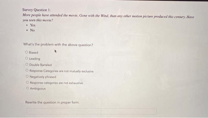 Survey Question 1: More people have attended the