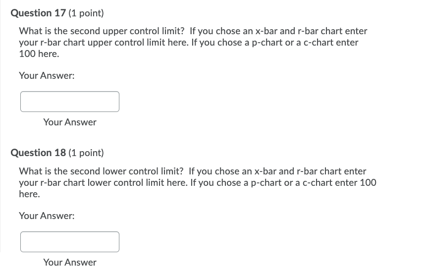 Statistical Process Control Chart 3 A quick