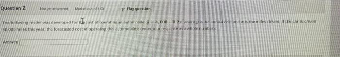 Question 2 Note Mario.00 Flag question The