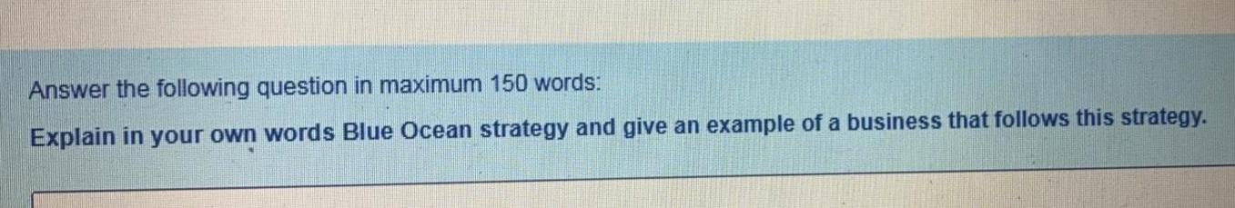 Answer the following question in maximum 150