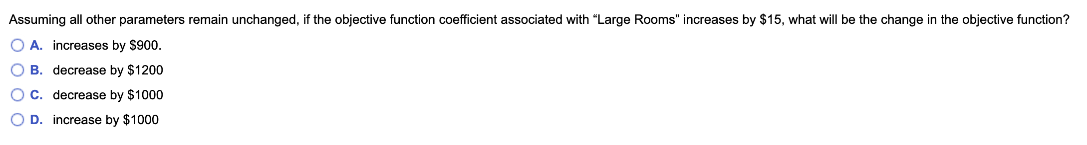 Assuming all other parameters remain unchanged,