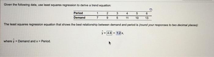 4 2 9 3 5 5 10 6 13 7 11 Given the following