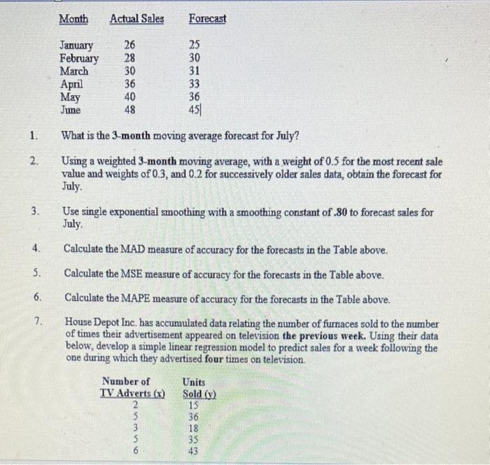 include workings please ! 1. What is the 3-month