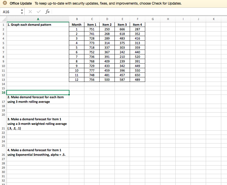 Office Update To keep up-to-date with security