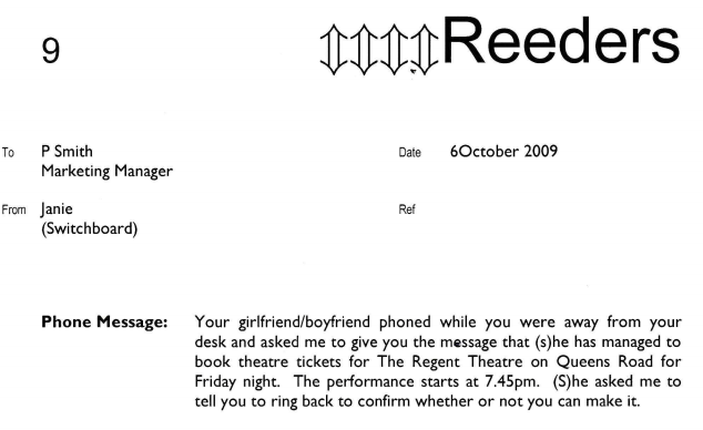 In-Tray Exercise Instructions Your name is P