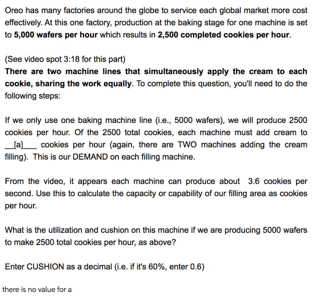 Oreo has many factories around the globe to