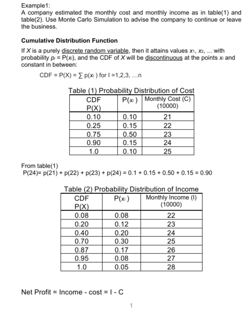 complete the last table according to given data