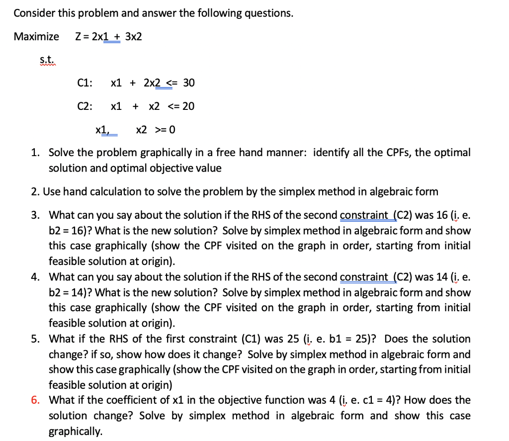 Consider this problem and answer the following