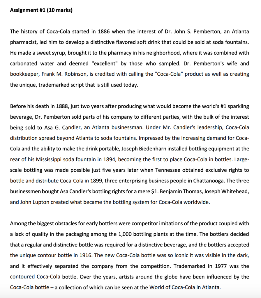 Please check the below Assignment with 3 main