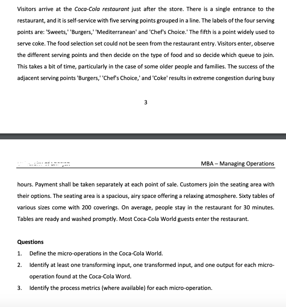 Please check the below Assignment with 3 main