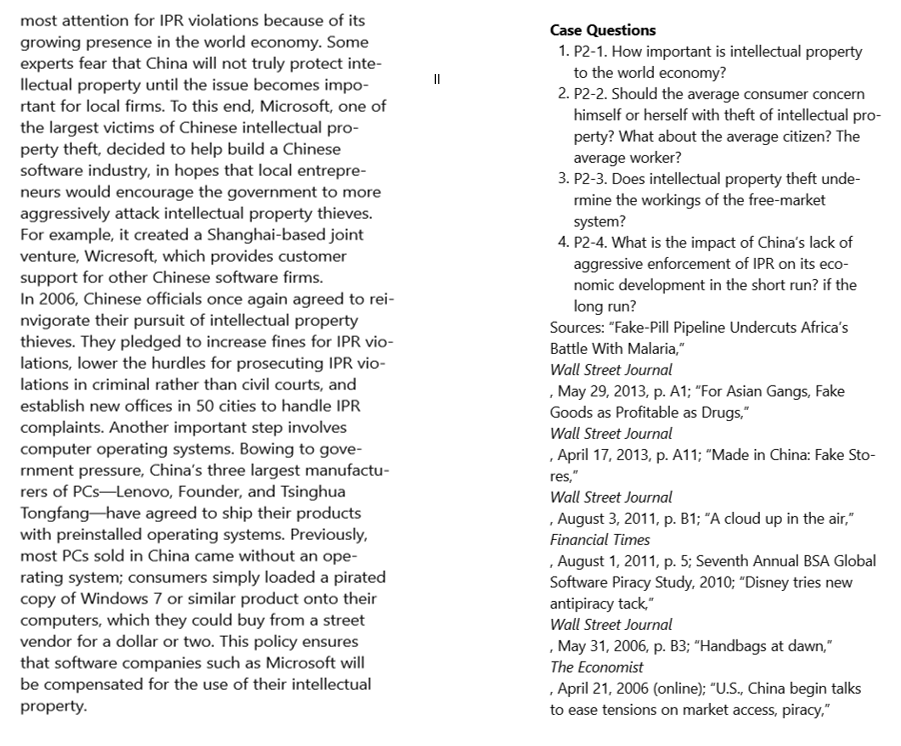 Answer the Case question and add more information