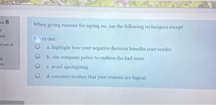 16 When you consider the kind of decor you use in