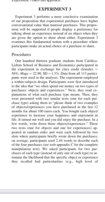 case study this is a experiment q1- case study