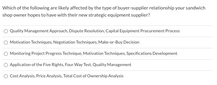 Which of the following are likely affected by the