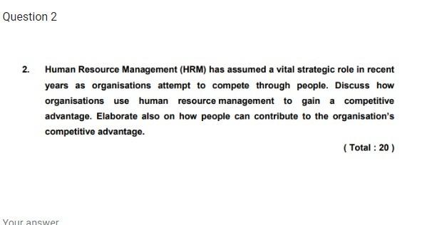 QUESTION MARKS 1. When people think about